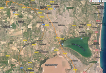 Torrevieja – Algorfa, 40 Km.