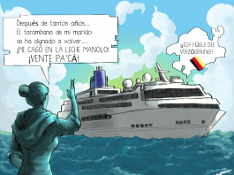 Esperando al Crucero