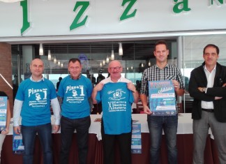 Marcha solidaria organizada por la Unión Musical