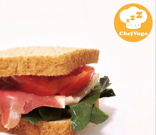 Sándwich con base de Espinacas ChefVago
