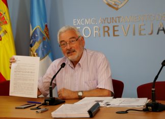 El alcalde de Torrevieja mantiene su solicitud de que la Diputación de desdoble