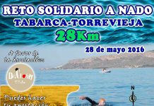 Un nadador realizará un reto solidario entre Tabarca y Torrevieja el próximo sábado