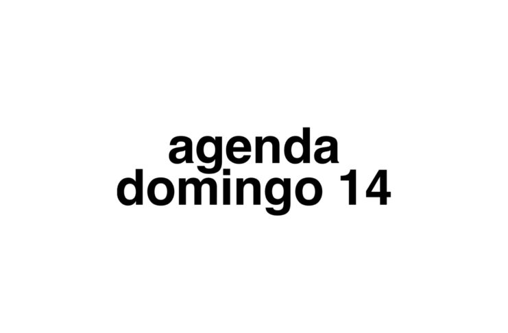 Agenda domingo 14 de Mayo