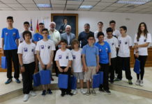 Recepción a los participantes en el Campeonato de España de bolos asturianos que se disputa en Torrevieja
