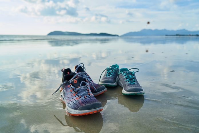 Deporte y ejercicio en playa