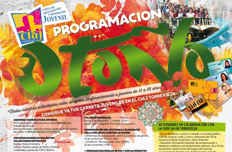 Programación Juventud Otoño 2018