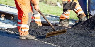 Obras de asfaltado en Torrevieja