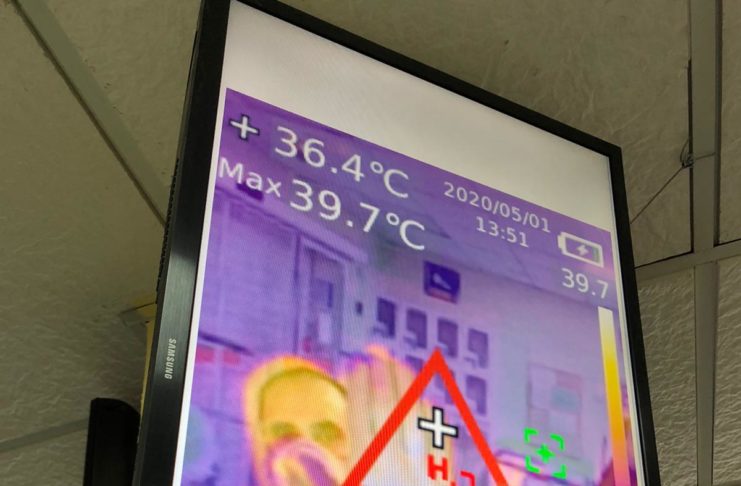 Primer comercio torrevejense con cámara termográfica